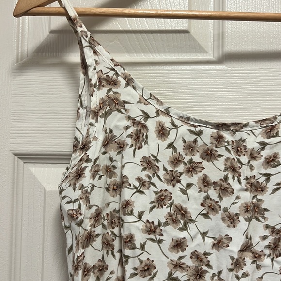 Vintage sleeveless floral maxi dress - Picture 4 of 5